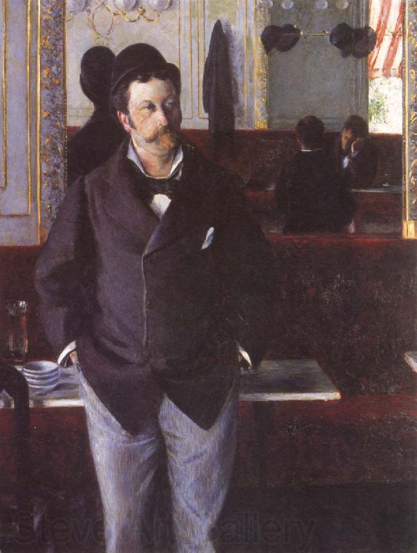 Gustave Caillebotte In a Cafe